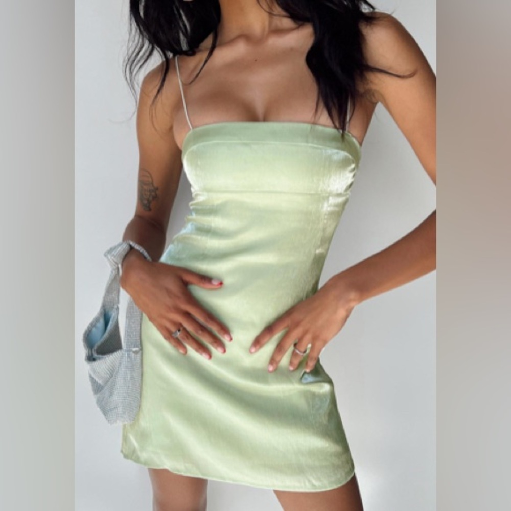 Princess Polly Light Green Dress